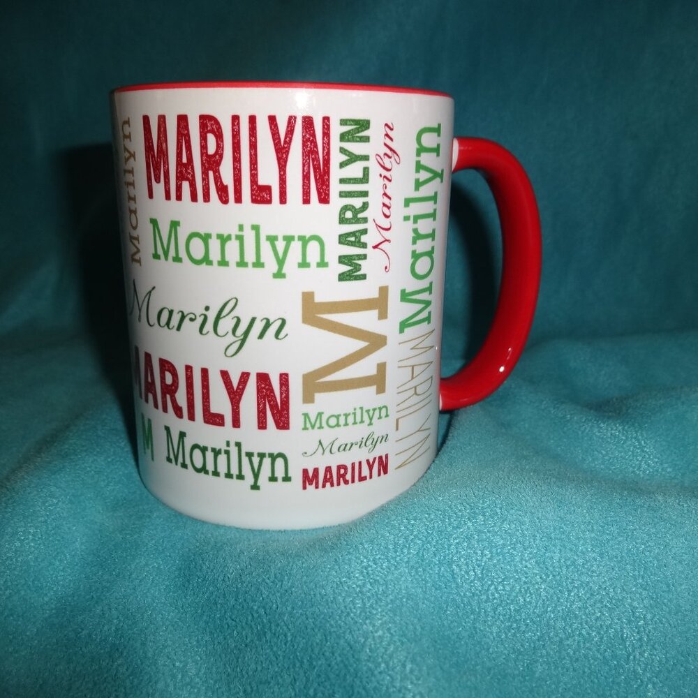MARILYN Coffee Mug/Cup personalized Name New  Gift